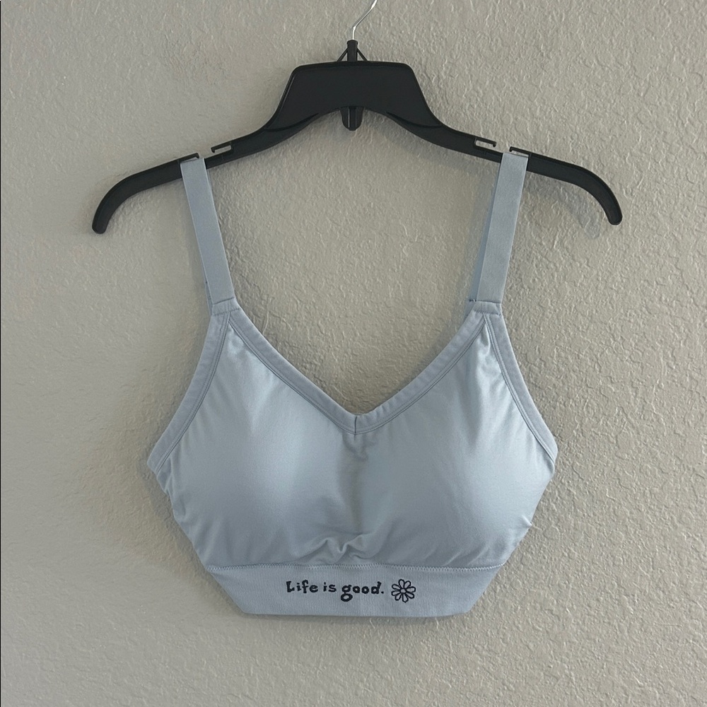 Life Is Good Women's Soft Blue Bralette